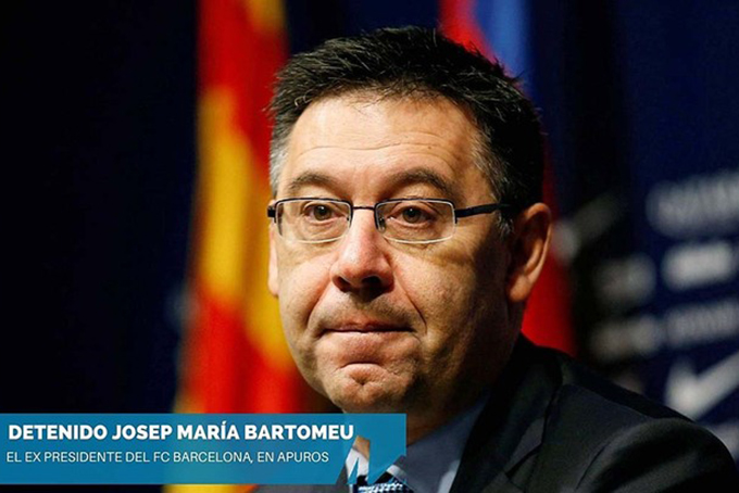 Josep Bartomeu bị bắt