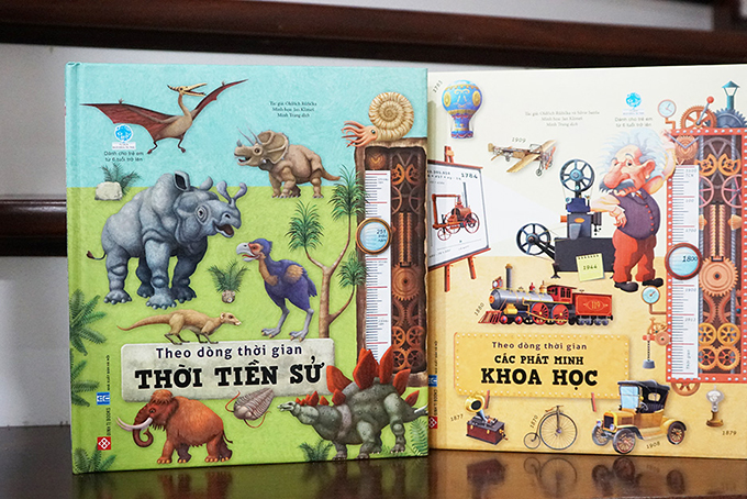 Khám phá các phát minh khoa học qua bộ sách &quot;Theo dòng thời gian&quot;