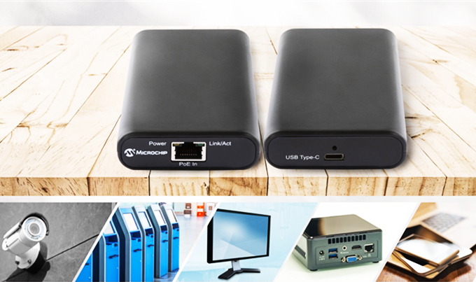Microchip ra mắt Bộ chuyển đổi PoE sang USB Type-C đầu tiên chuẩn IEEE ® 802.3bt