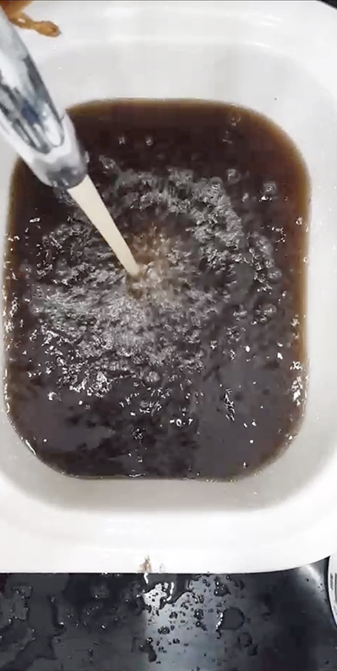 Nha Trang: Nước sinh hoạt bị cặn đục do sự cố bể đường ống