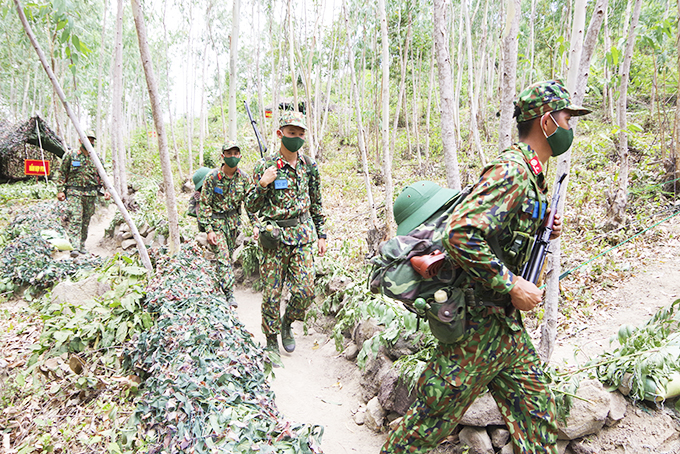 Bộ Chỉ huy Quân sự tỉnh: Luyện tập chuyển trạng thái sẵn sàng chiến đấu