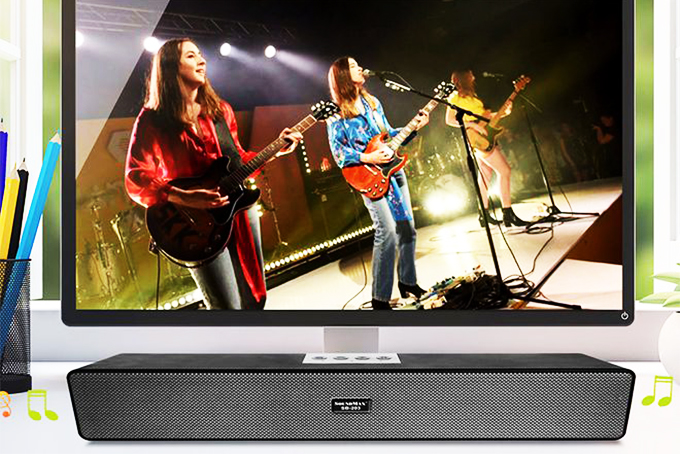 SoundMax trình làng mẫu loa soundbar nhỏ gọn