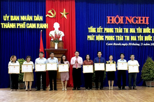 Cam Ranh: Phát động phong trào thi đua yêu nước năm 2021