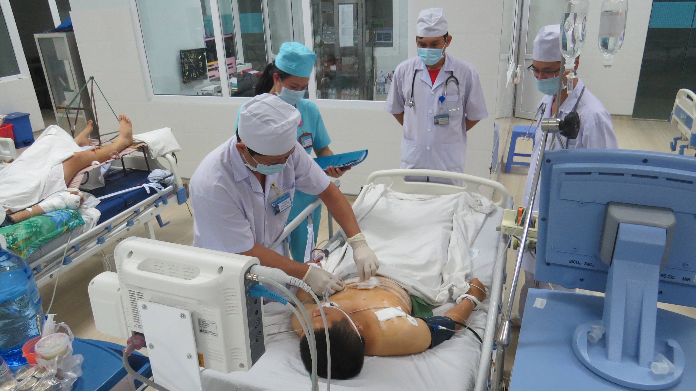 Bệnh viện Quân y 87 cứu sống trường hợp có vết thương thấu tim, thấu phổi