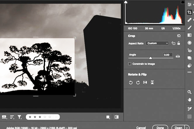 Photoshop dùng AI để tăng cỡ ảnh lên bốn lần