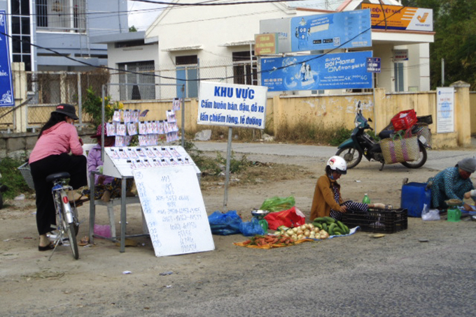 Buôn bán nơi bảng cấm