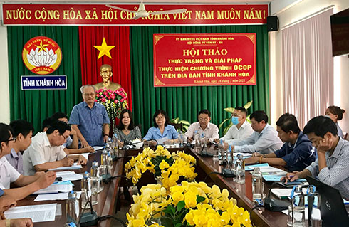 Bàn giải pháp thực hiện Chương trình OCOP trên địa bàn tỉnh Khánh Hòa
