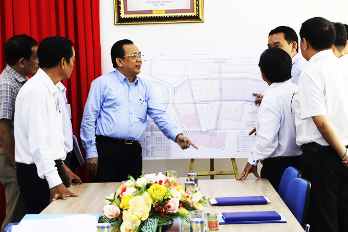 Tháo gỡ khó khăn cho Cụm Công nghiệp Sông Cầu