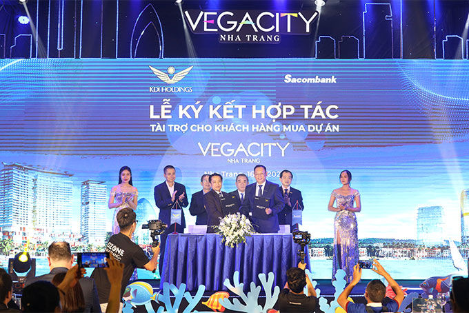 KDI Holdings công bố đối tác chiến lược dự án Vega City Nha Trang