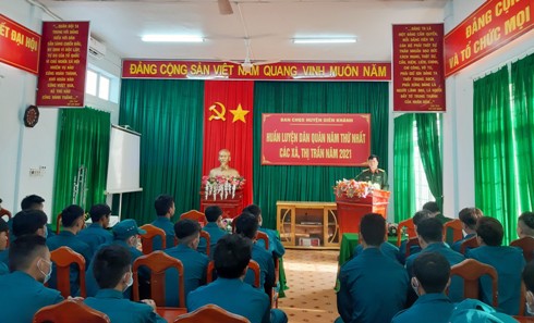 Quang cảnh buổi khai mạc.