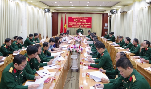 Ban Tuyển sinh quân sự tỉnh Khánh Hòa triển khai nhiệm vụ năm 2021
