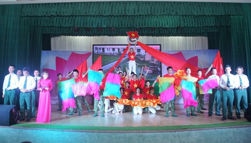 Một tiết mục đặc sắc tại hội thi.