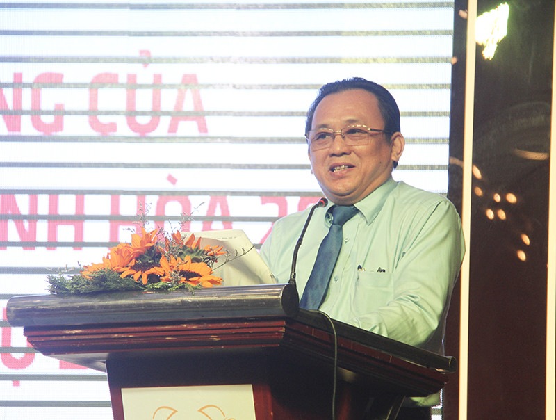 Phó Chủ tịch thường trực UBND tỉnh Khánh Hòa phát biểu tại hội nghị