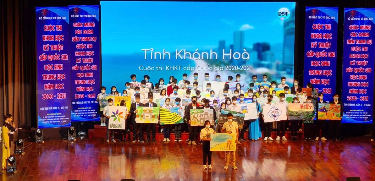 Khánh Hòa đạt 2 giải Cuộc thi khoa học kỹ thuật cấp quốc gia học sinh trung học