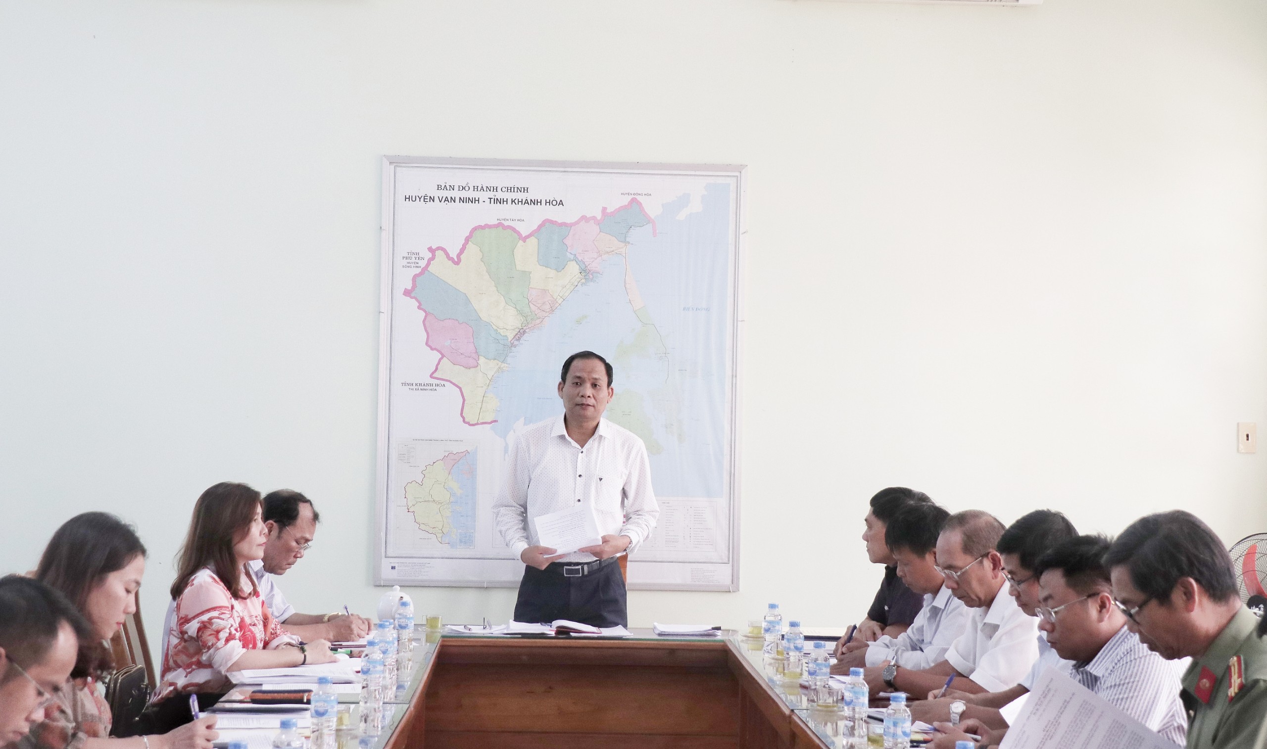 Quang cảnh cuộc kiểm tra.