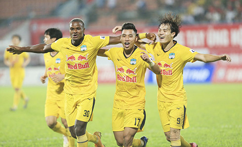 Đội bóng Hoàng Anh Gia Lai tiếp tục giành chiến thắng.