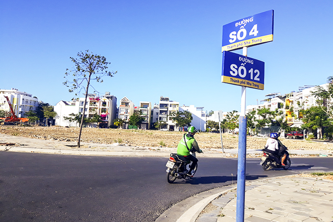 Đặt tên đường trong khu đô thị