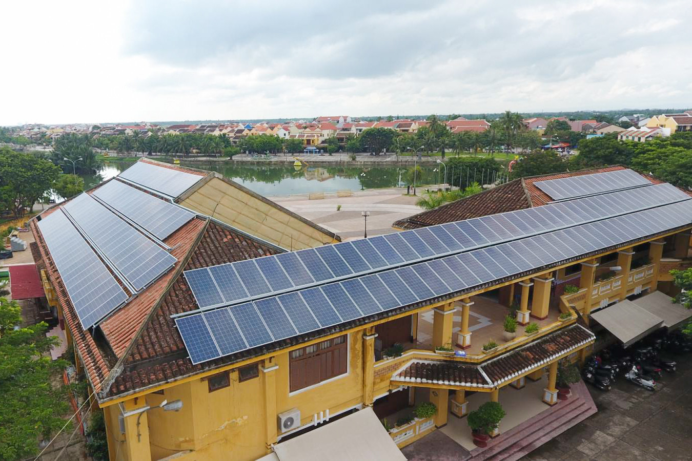 Dự án Điện mặt trời SolarBK tại Trung tâm văn hóa Hội An
