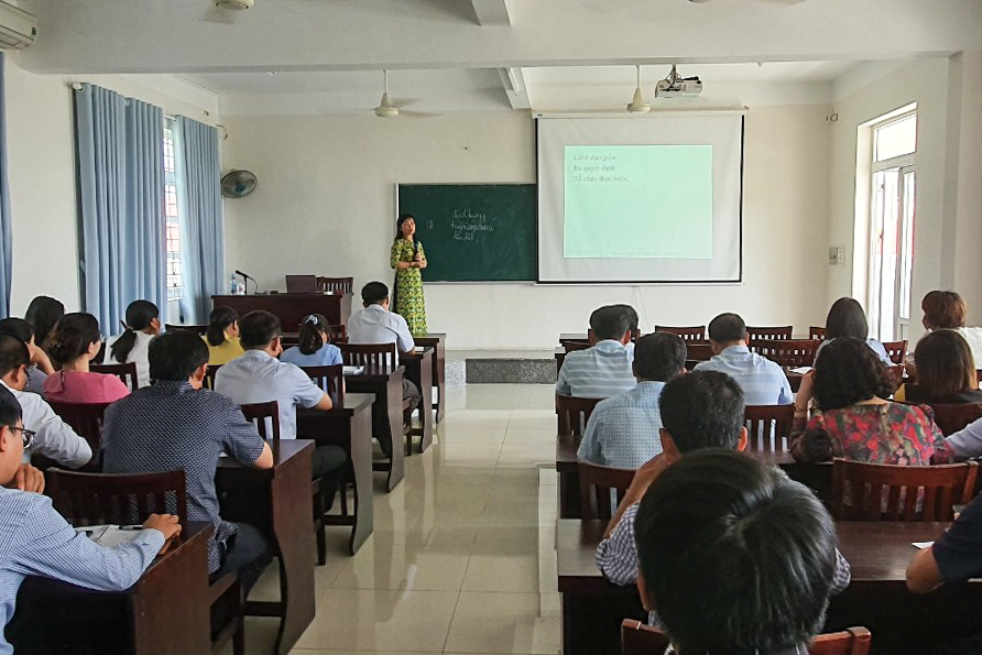 Khai mạc lớp bồi dưỡng lãnh đạo, quản lý cấp phòng K.18