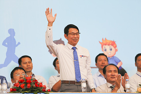 Ông Đinh Văn Thiệu, Phó Chủ tịch UBND tỉnh dự lễ.