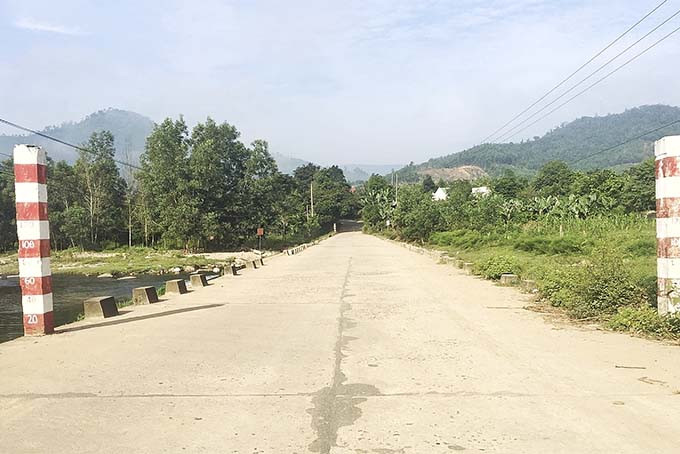Ko Roa bridge in Khanh Son district to be rebuilt