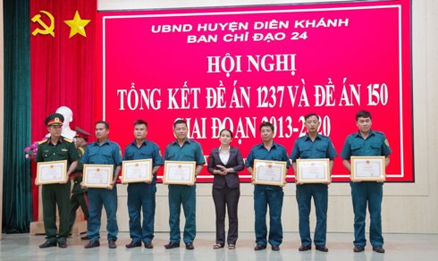 Huyện Diên Khánh tổng kết thực hiện các đề án về tìm kiếm, quy tập, xác định hài cốt liệt sĩ