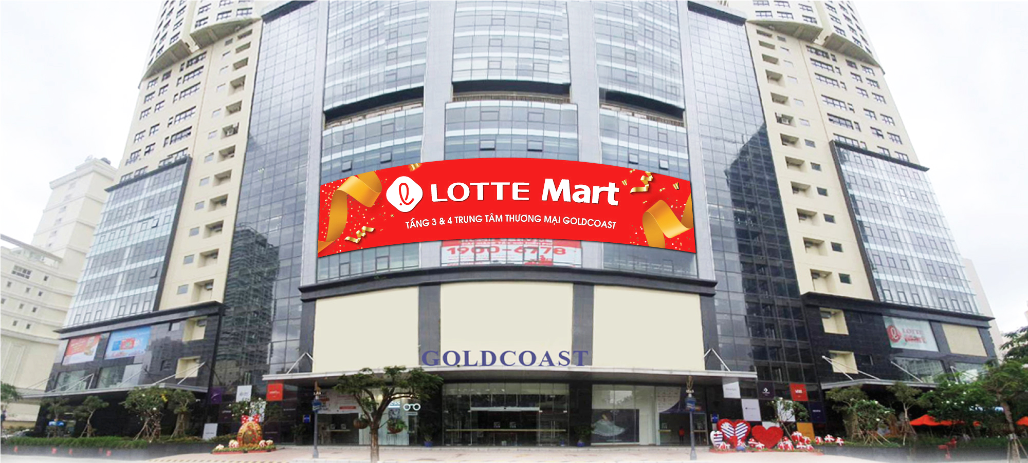 LOTTE Mart Nha Trang Gold Coast sắp khai trương có gì đặc biệt?