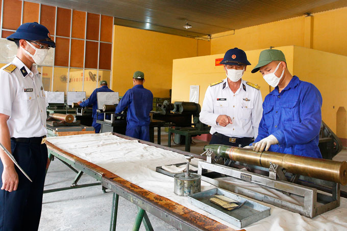 Kho 858 - Cục Kỹ thuật Hải quân: Nâng cao chất lượng công tác kỹ thuật