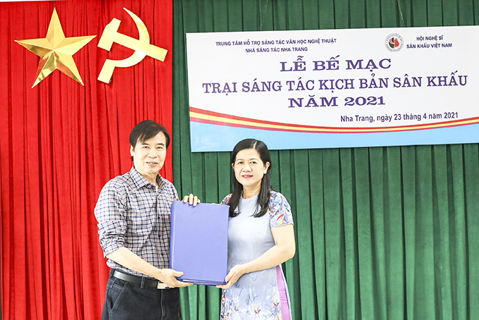 Bế mạc trại sáng tác kịch bản sân khấu năm 2021
