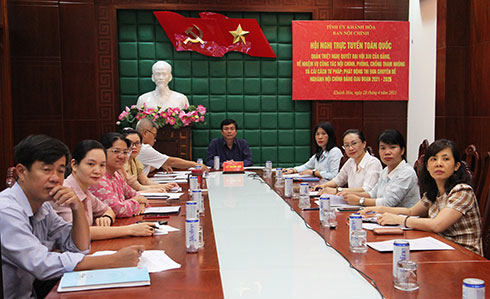 Quán triệt Nghị quyết Đại hội XIII của Đảng và phát động thi đua giai đoạn 2021 - 2025