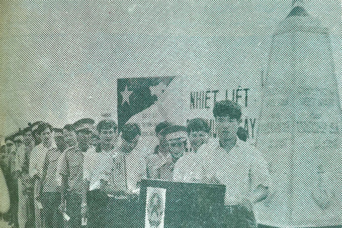 Ngày ấy bầu cử ở Trường Sa