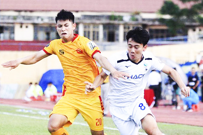 Match between Dong A Thanh Hoa and Hoang Anh Gia Lai (Photo: Internet)