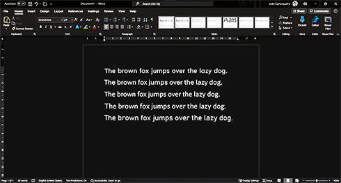 Microsoft Office sắp có phông chữ mặc định mới thay thế Calibri