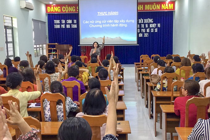 Hội Liên hiệp Phụ nữ tỉnh: Đẩy mạnh tuyên truyền, giám sát về bầu cử