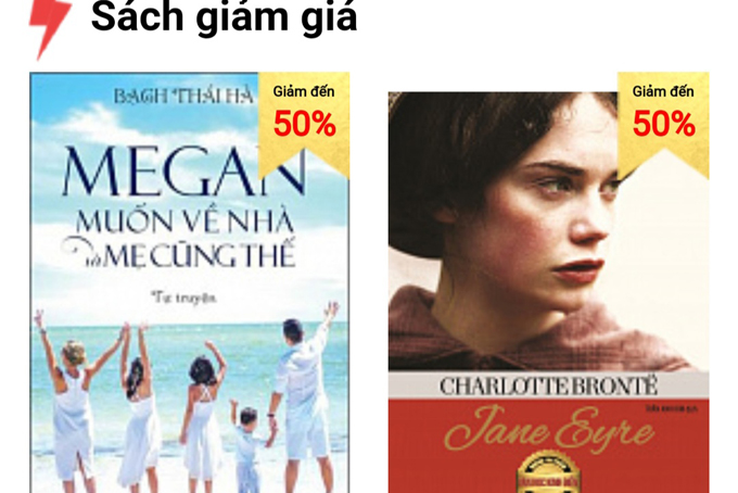 Trợ giá sách tới 90% mừng Ngày của Mẹ