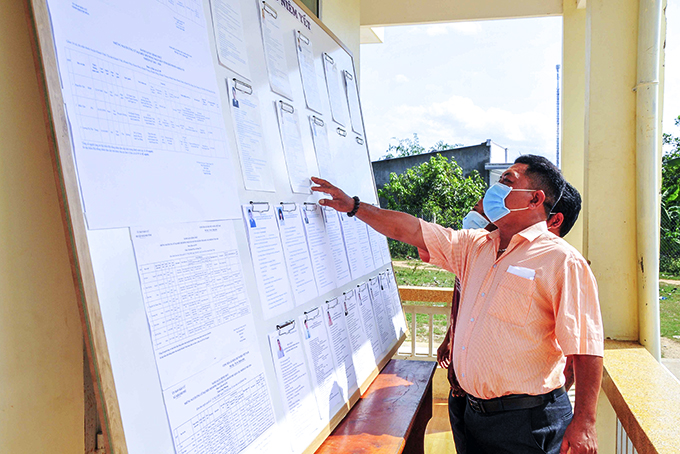 Khánh Vĩnh đảm bảo các điều kiện cho công tác bầu cử