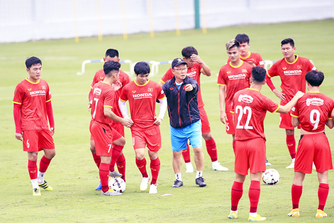 Vietnam's national football team assemble for FIFA World Cup qualification 2022 (Source: VFF)