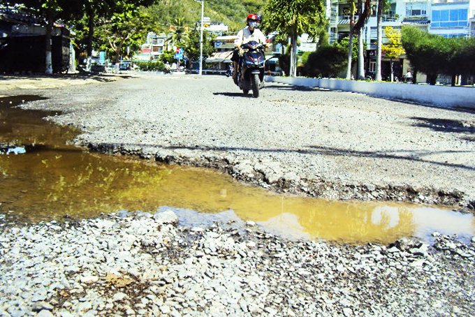 "Bẫy" trên đường