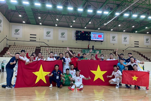 Tuyển futsal Việt Nam lần thứ 2 trong lịch sử đoạt vé dự World Cup