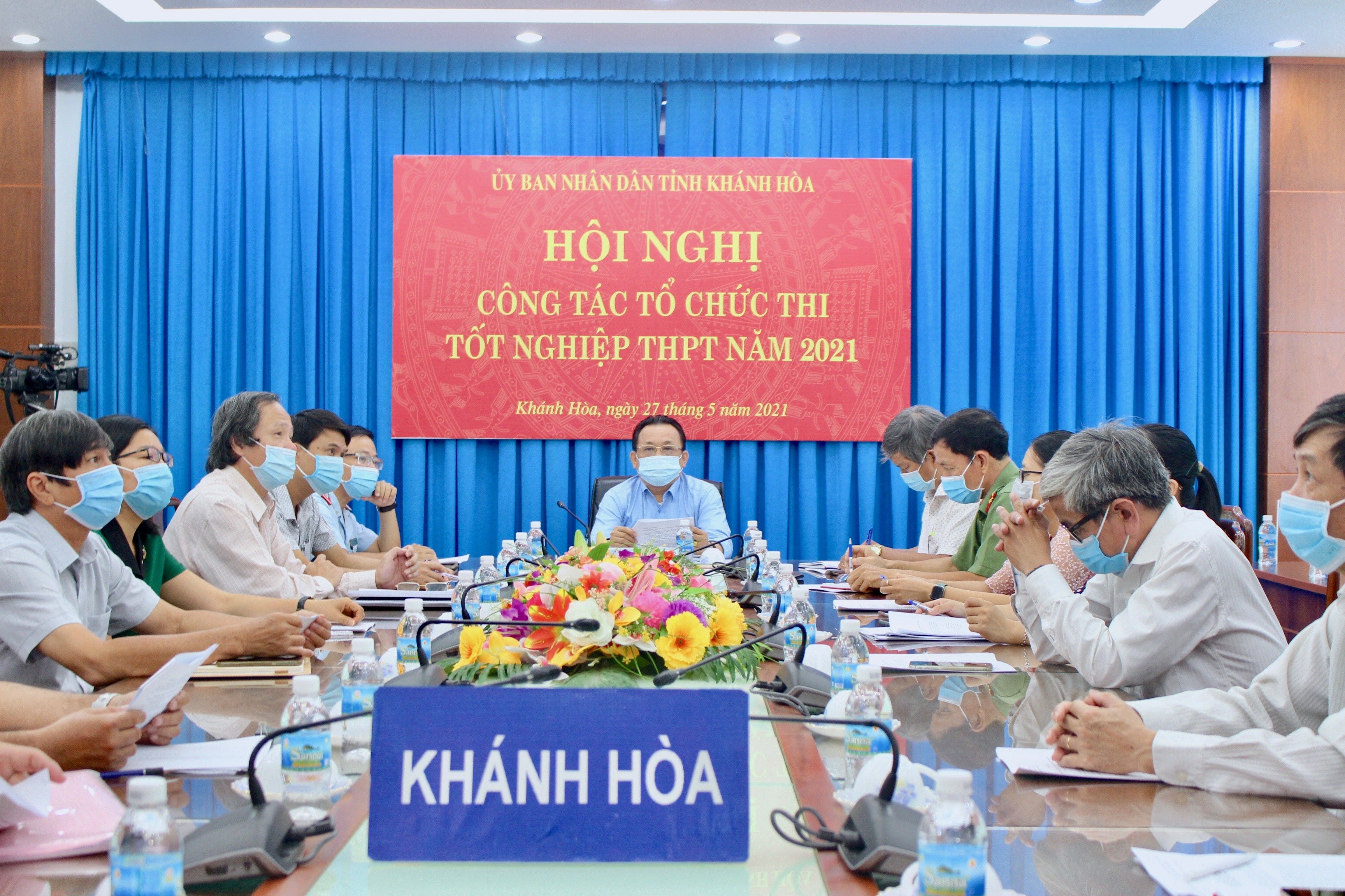 Hội nghị trực tuyến về công tác tổ chức kỳ thi tốt nghiệp THPT năm 2021