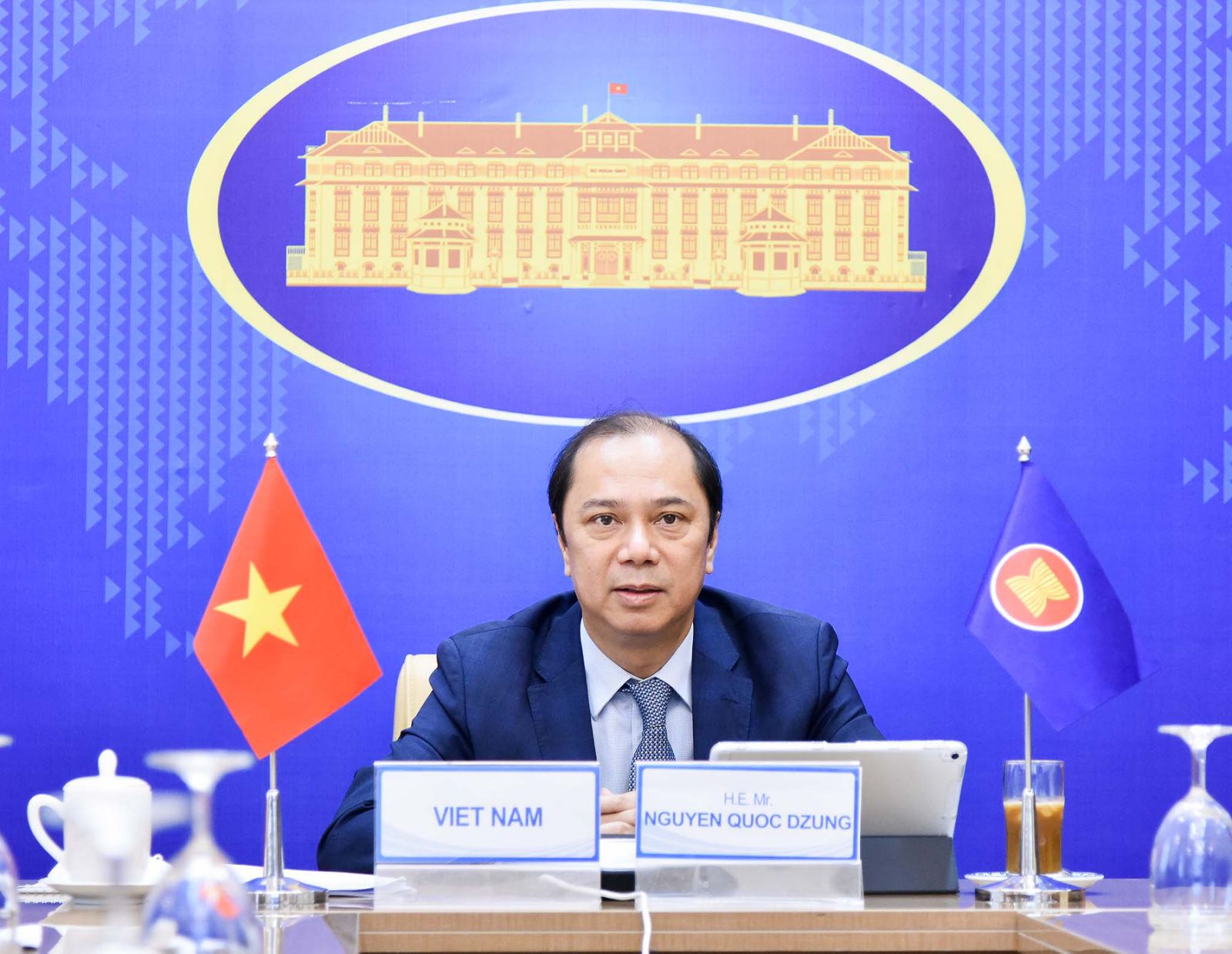 Thứ trưởng Nguyễn Quốc Dũng phát biểu tại Hội nghị