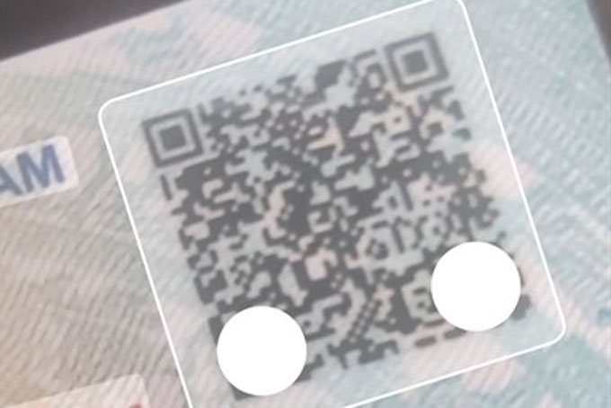 Căn cước công dân gắn chíp: Mã QR lưu thông tin số chứng minh nhân dân 9 số