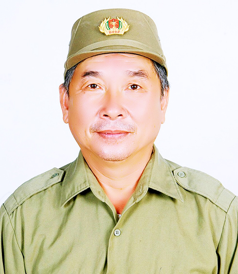 Tổ trưởng Tổ Bảo vệ dân phố năng nổ