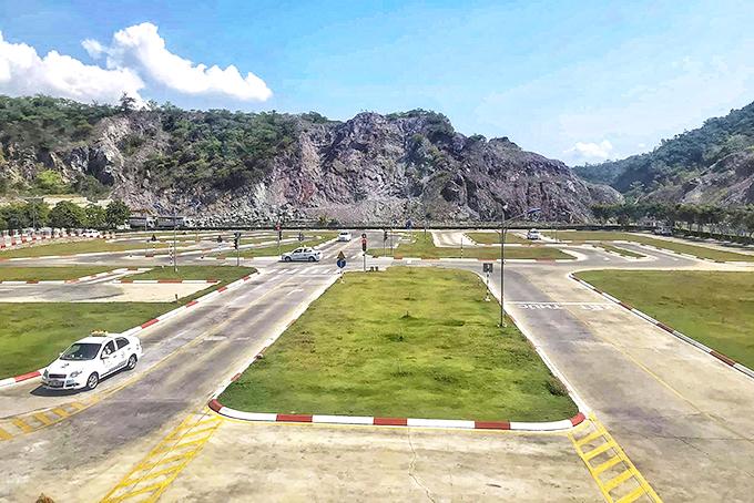 Sát hạch lái xe mùa dịch