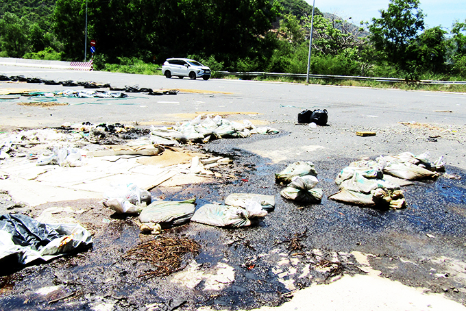 Xả chất thải nơi bãi đậu xe