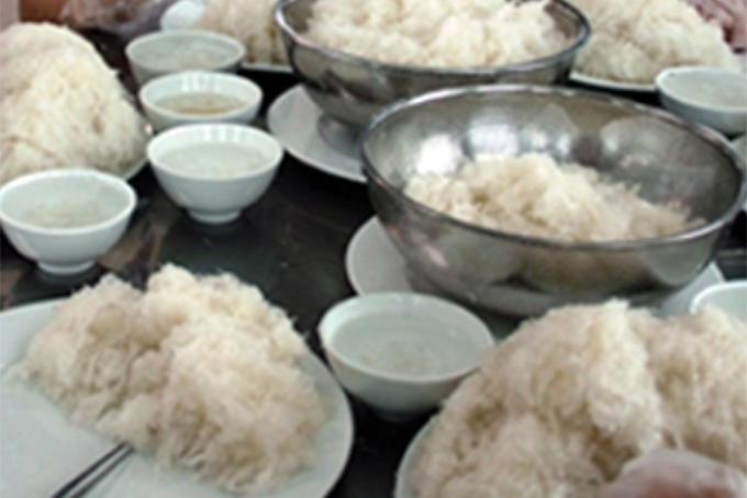 Xét duyệt đề cương đề tài sản xuất sản phẩm bảo vệ sức khỏe từ tinh chất yến sào thiên nhiên Khánh Hòa