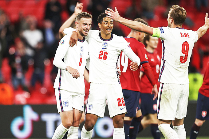 Tuyển Anh đang muốn đòi lại món nợ với người Đức trên sân Wembley. Nguồn: uefa.com 