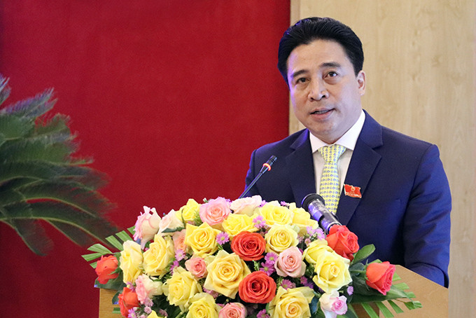 Ông Nguyễn Khắc Toàn phát biểu bế mạc kỳ họp