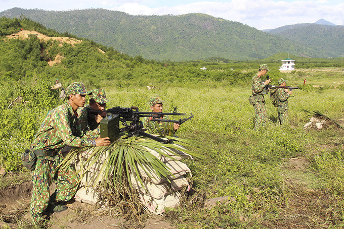 Lực lượng vũ trang tỉnh không ngừng nâng cao chất lượng huấn luyện, sẵn sàng chiến đấu.