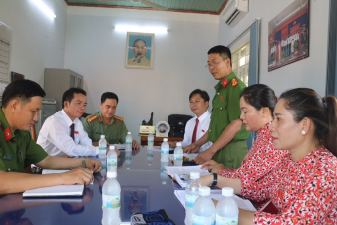 Công an xã Ninh Sơn nỗ lực giữ gìn an ninh trật tự